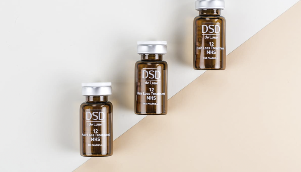 DSD DE LUXE MESOHAIR SOLUTION 
Hajmezoterápia hajhullás ellen. Revitalizáló hajkúra, amely alopeciánál és hajtranszplantációnál is alkalmazható.