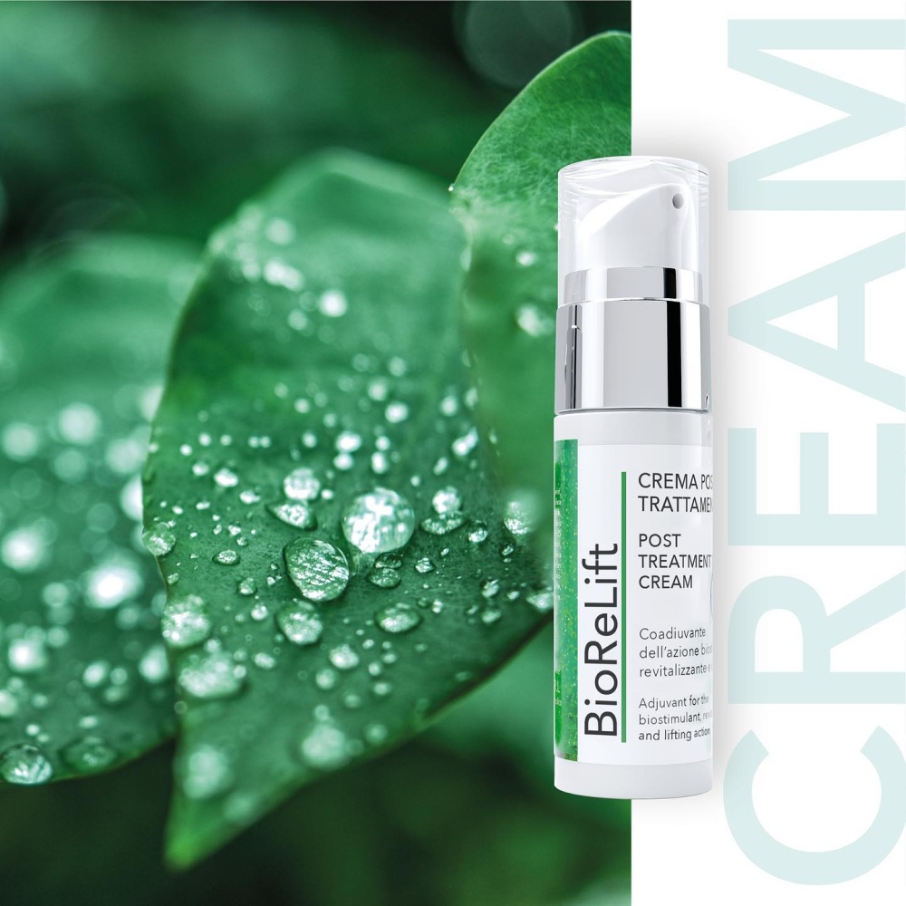 BIORELIFT POST TREATMENT CREAM 
Anti Aging regeneráló támogató krém BioRePeelCl3 kezelések és esztétikai kezelések után