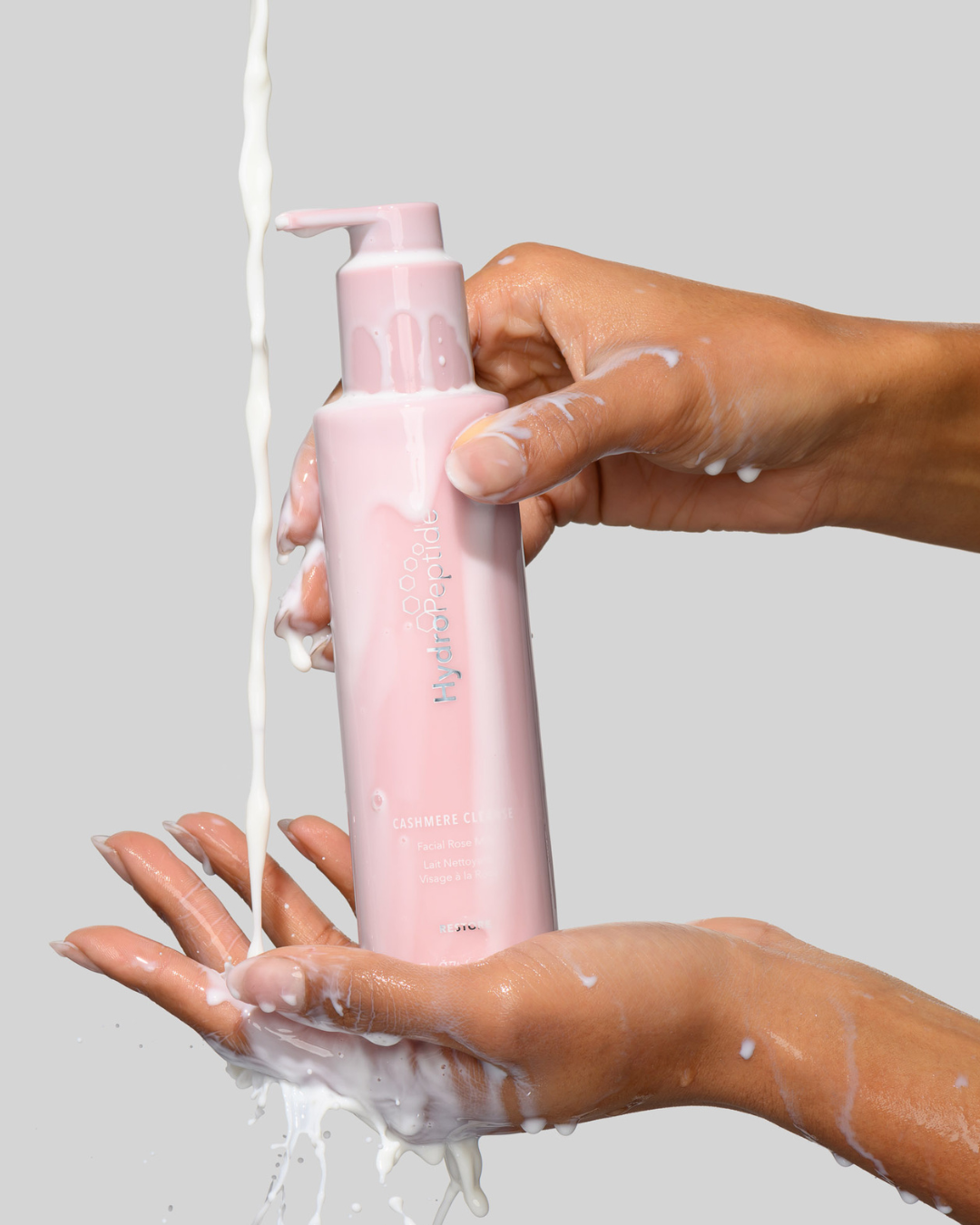 Cashmere Cleanse MiniBar<br> Anti-aging arctisztító tej rózsavízzel<br>30 ml.