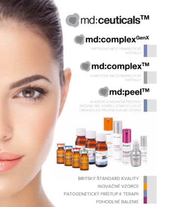 WEBINÁR MD:PEEL 1 MD:Ceuticals 
Kémiai peelingek a szakember gyakorlatában