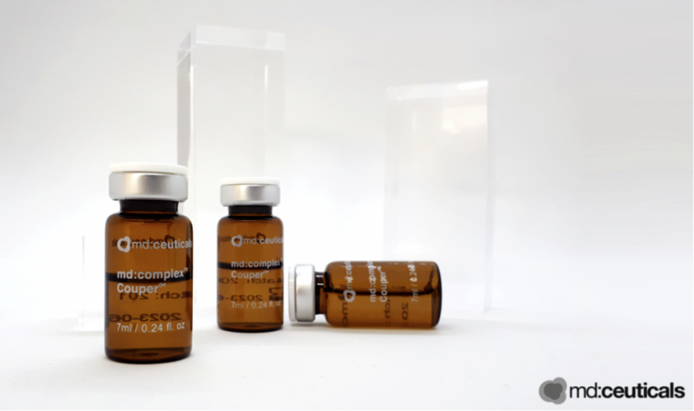 Couper Off <br>Koktél a rozacea gyógyítására, a bőrpír csökkentésére és a gyulladás mérséklésére<br>5 x 7 ml