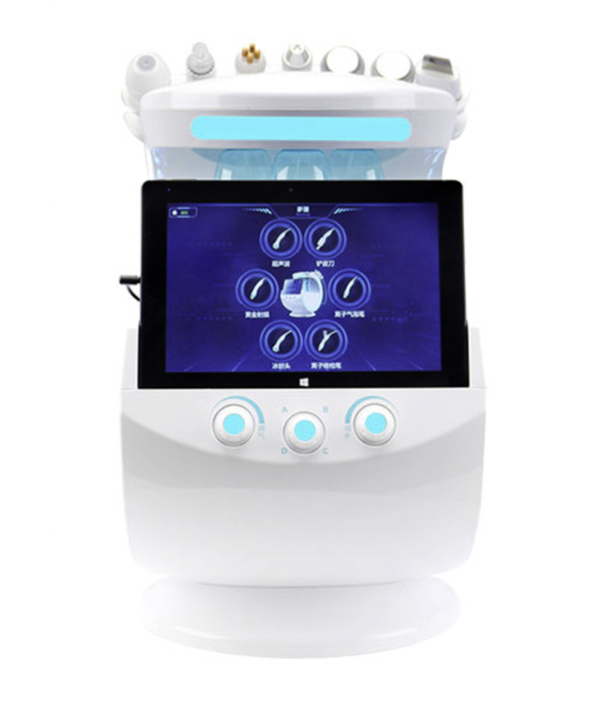 HYDRA MACHINES 7 Skin Scanner kozmetikai eszköz <br> + 7 professzionális kezelőfej