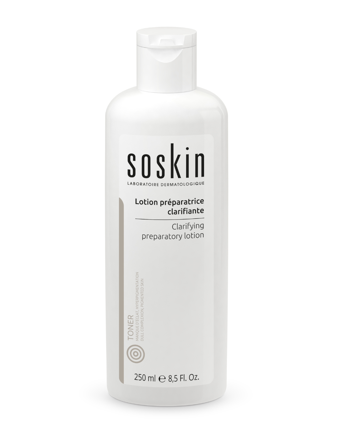 SOSKIN CLARIFYING PREPARATORY LOTION 
Világosító arctonik
