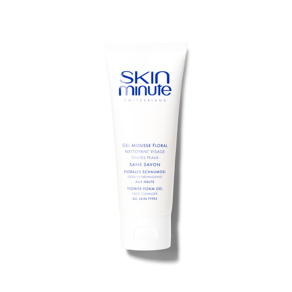 SKIN MINUTE FLORAL MOUSSE GEL 
Tisztító habos gél naranccsal 75 ml.
