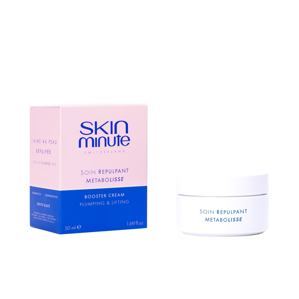 SKIN MINUTE BOOSTER CREAM PLUMPING & LIFTING 
Arckrém a feszesebb és dúsabb bőrért yarsagumbával.