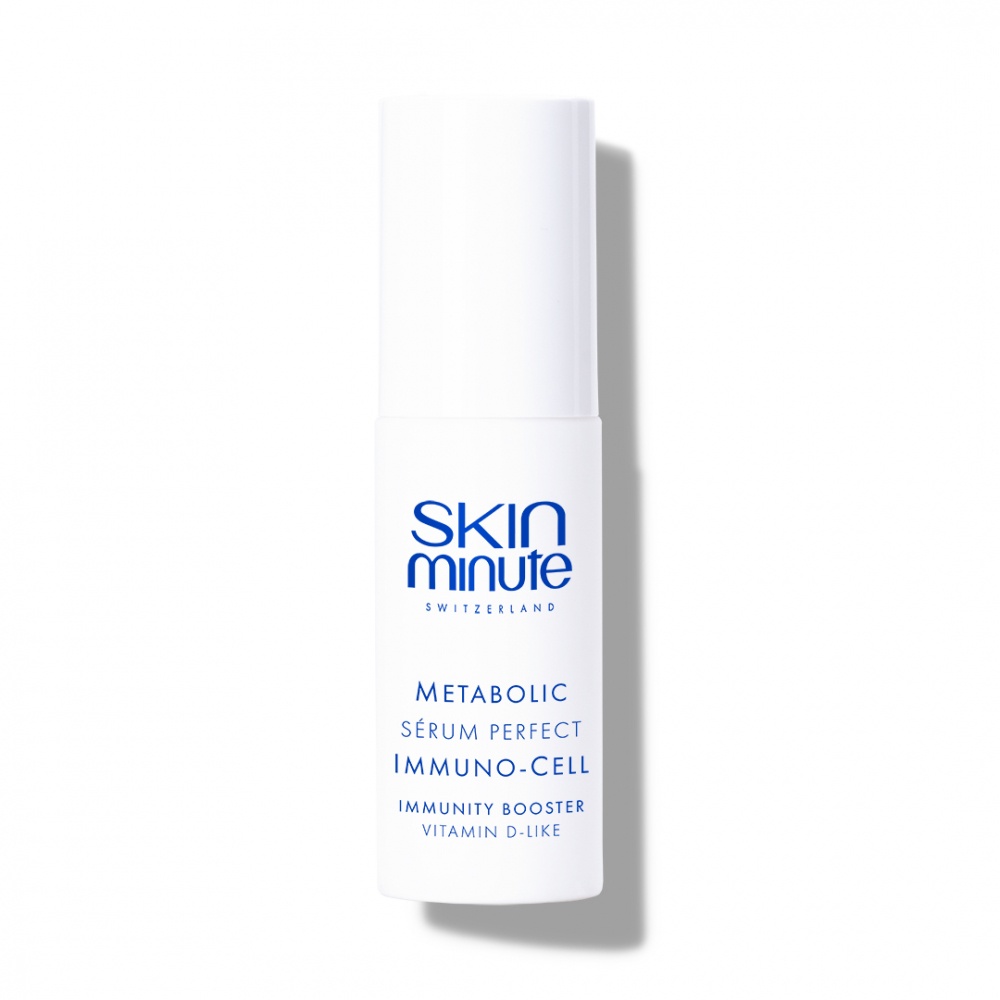 SKIN MINUTE PERFECT IMMUNO-CELL METABOLIC SERUM 
Arcápoló szérum gránátalma őssejtekkel a bőr védelméért és erősítéséért Serum Perfect Immuno-Cell Metabolic 50 ml. ​​ORGANIC SWISS