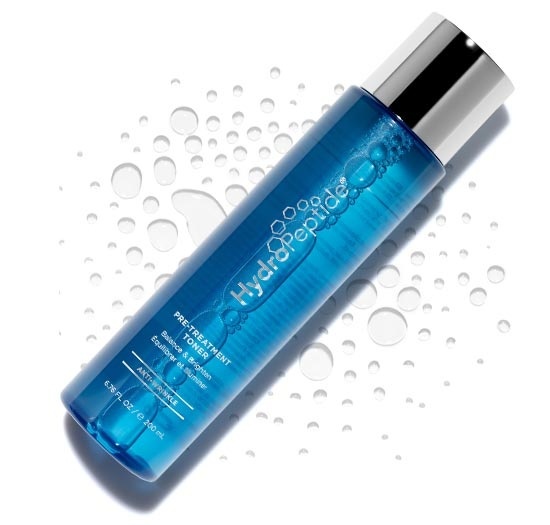 Tester Čistiaci pleťový tonik s kmeňovými bunkami a peptidmi.<br>Hydropeptide Pre Treatment Toner.<br>200ml.