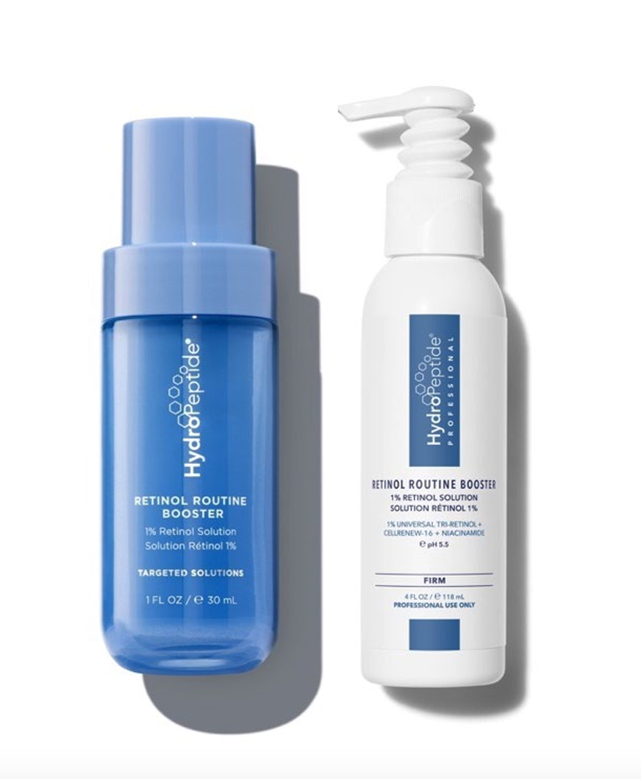 HYDROPEPTIDE RETINOL ROUTINE BOOSTER 
Retinol szérum a patentált TRI RETINOLOL 1%, CellRenew16 és hialuronsav összetevőkkel ráncok ellen. Bőrfeszesítés és a kollagéntermelés serkentése.<br>EXP 09/26 Kedvezmény 60%