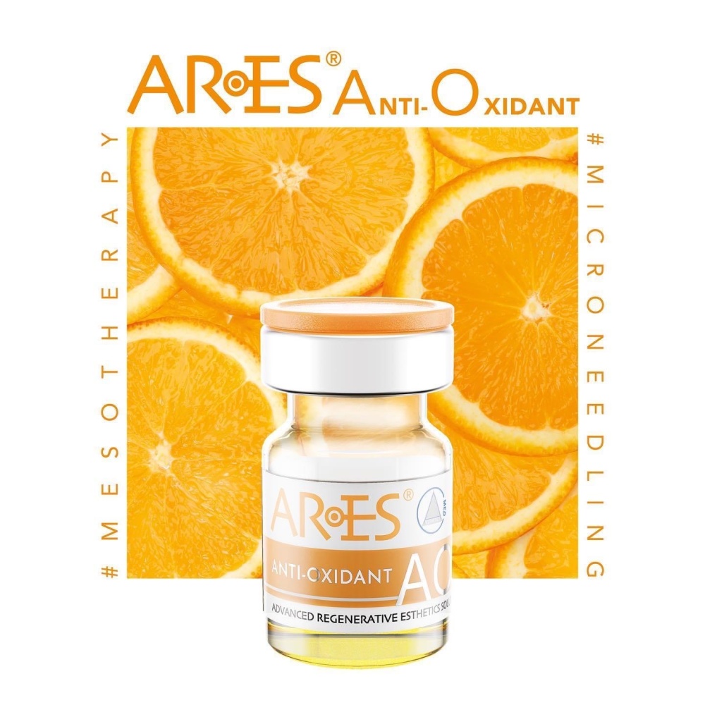 ARES ANTI-OXIDANT 
Anti-ageing kezelés fotóöregedő és krónikusan öregedő bőrre, csökkent ragyogással EXP 09/26 80% kedvezmény