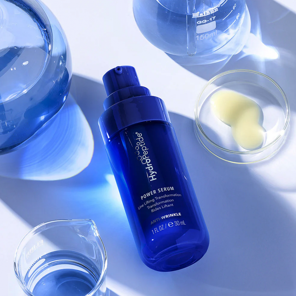 Tester Pleťové sérum na vrásky pre obnovu buniek na DNA úrovni Hydropeptide Power Serum s 13 peptidmi 30ml.