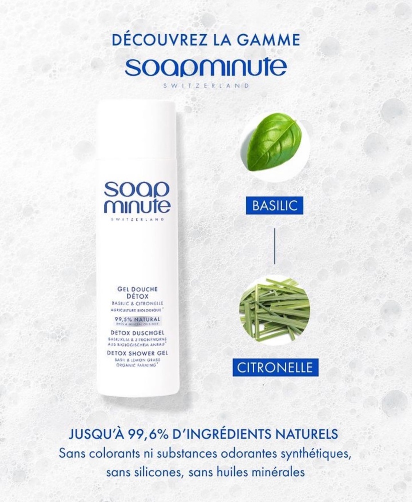 SKIN MINUTE GEL DOUCHE DETOX   Zľava 50%