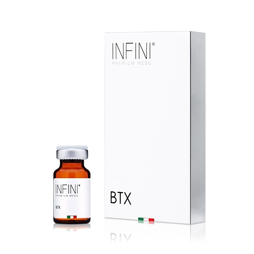INFINI PREMIUM MESO BTX 
Biorevitalizáció és arcfeszesítés, relaxálás és a finom ráncok simítása