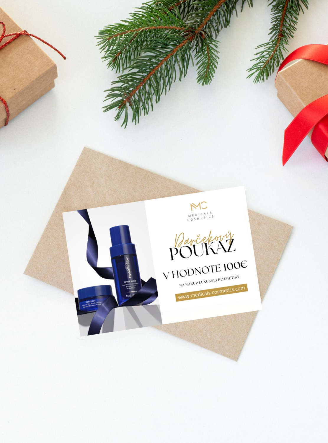 GIFT CARD 100.- 
Ajándékutalvány 100€ értékben