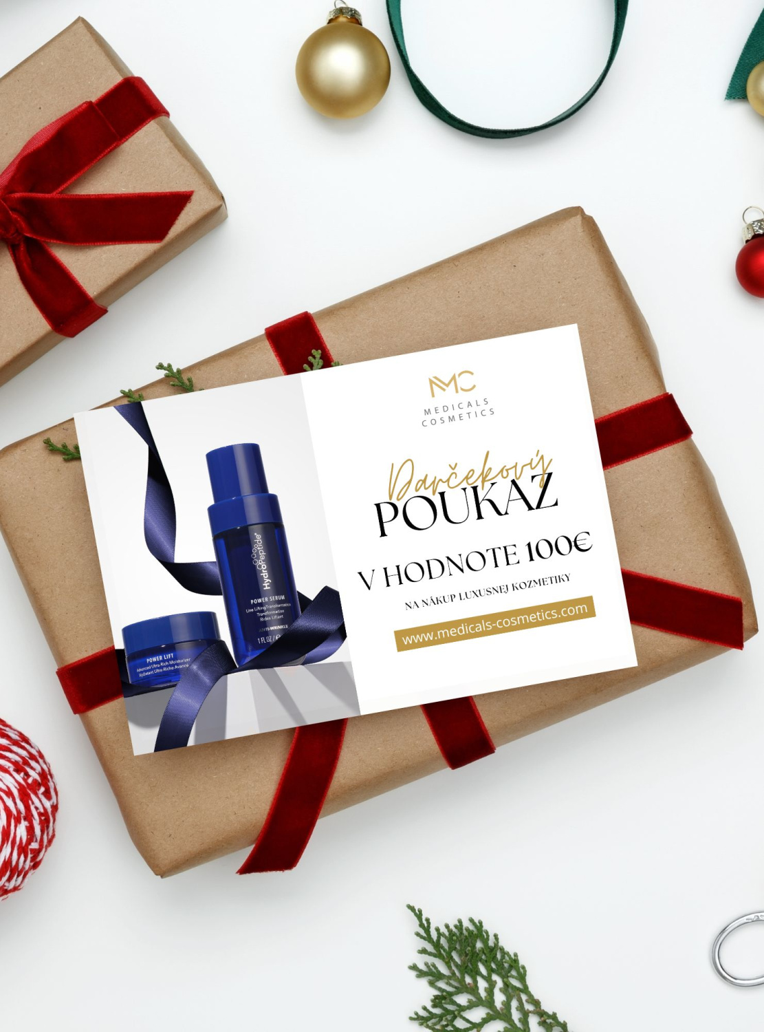 GIFT CARD 100.- 
Ajándékutalvány 100€ értékben