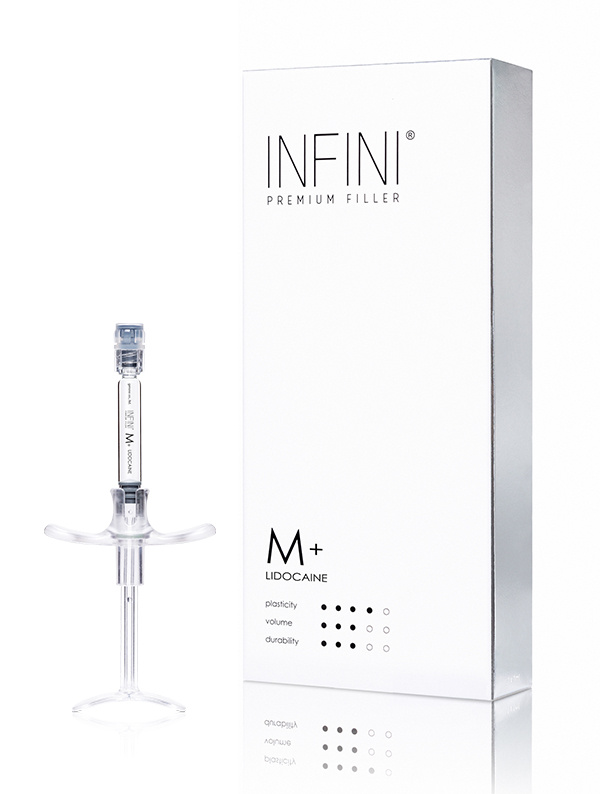 GIFT INFINI PREMIUM FILLER M+ LIDOCAINE 
Ajándék Dermális töltőanyag M lidokainnal ajkakhoz, ráncokhoz és formázáshoz Közepes és mély ráncok korrekciója, ajakformázás