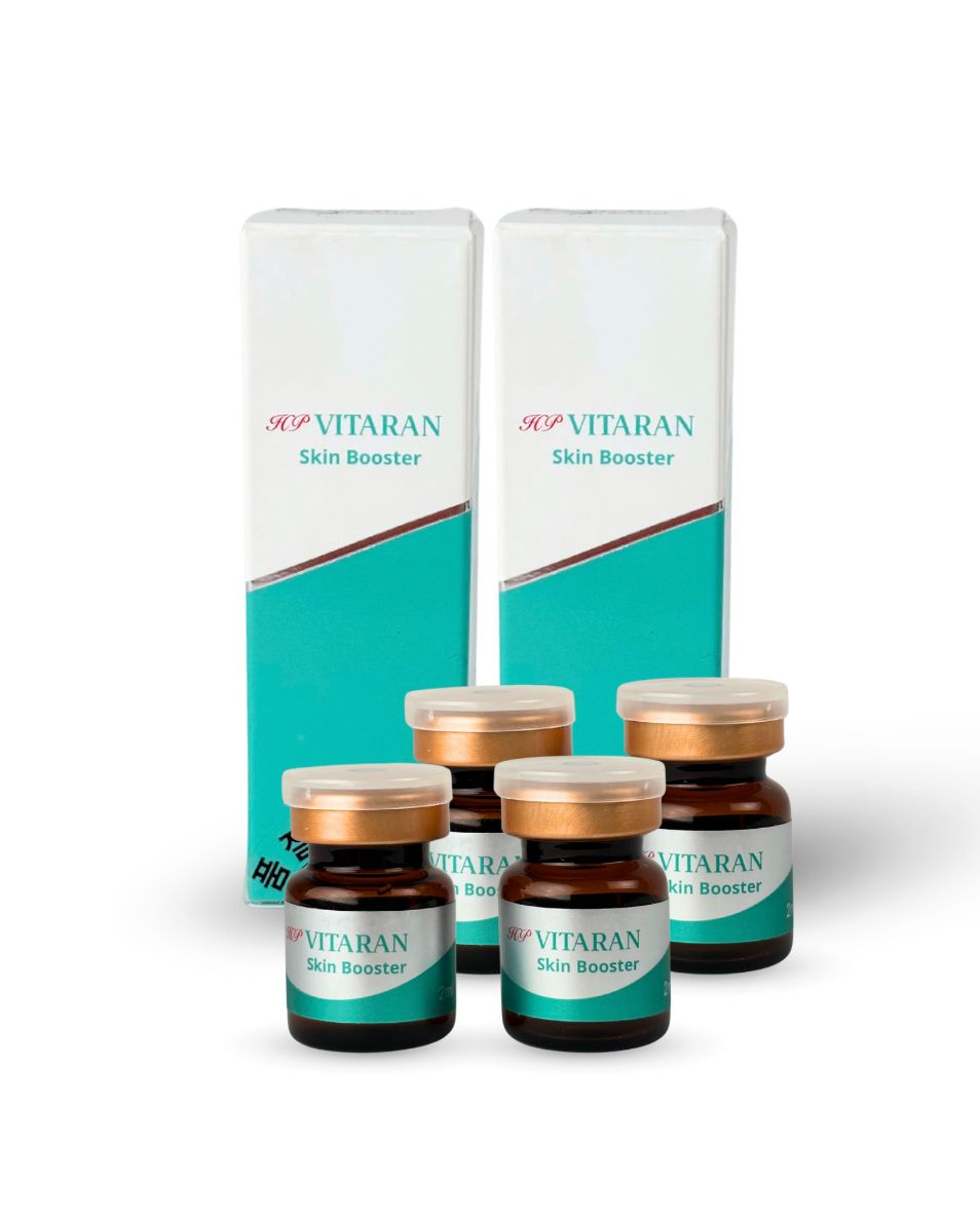VITARAN HP CELL 4i (PN 4 ml.) + VITARAN HP SKIN BOOSTER (PNDR 8 ml.) 
SKIN & SCAR Innovatív szövetstimulátor lazac polinukleotidokkal 20 mg/ml (PN) + Skin Booster lazacból és hialuronsavval az öregedő bőr megfiatalítására, regenerálására és hidratál