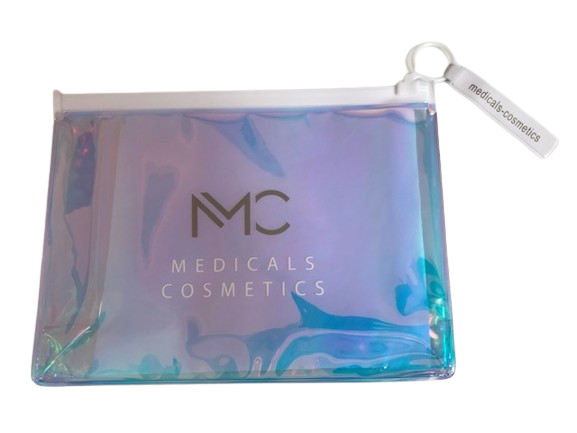 Darček MC Medicals kozmetická taštička lesklá Cosmetics Small Transparent Bag