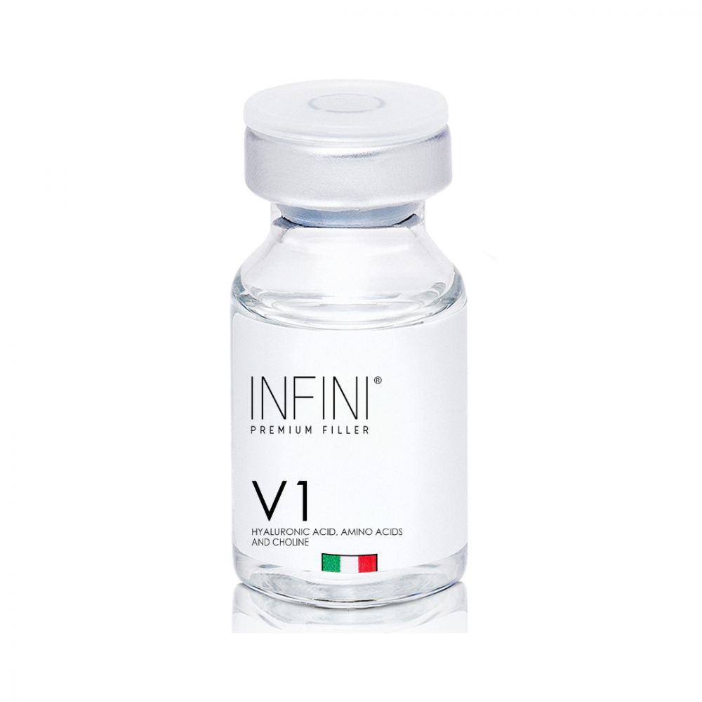 Szövetstimulátor a bőr tónusának és rugalmasságának helyreállítására<br>Infini Premium Tissue Stimulator V1 1x5ml.