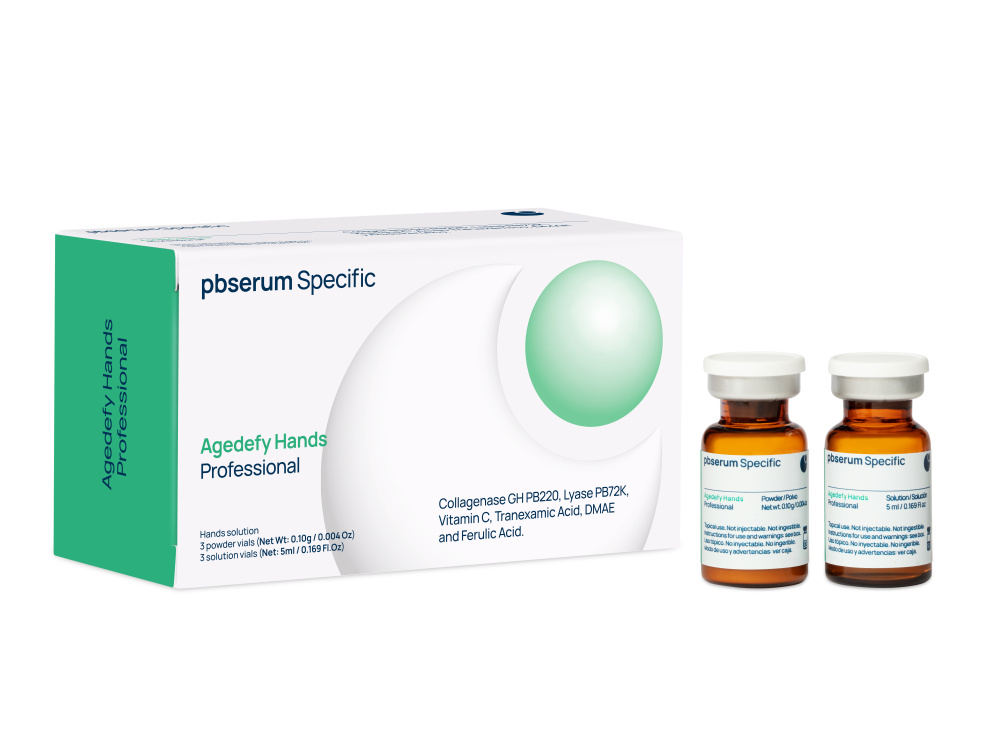 PBSerum Specific HANDS Professional<br>Kezelés a kézbőr fiatalítására és feszesítésére<br>3 kezelés