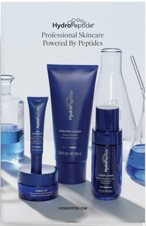 Darček Brožúrka Hydropeptide Top Seller produkty Hydropeptide Consumer Brand Brochure