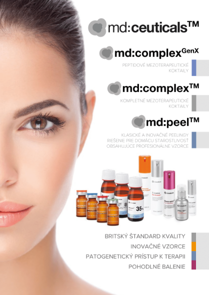 Darček Katalóg MD Kozmetika slovensky Catalogue MD Cosmetics ENG