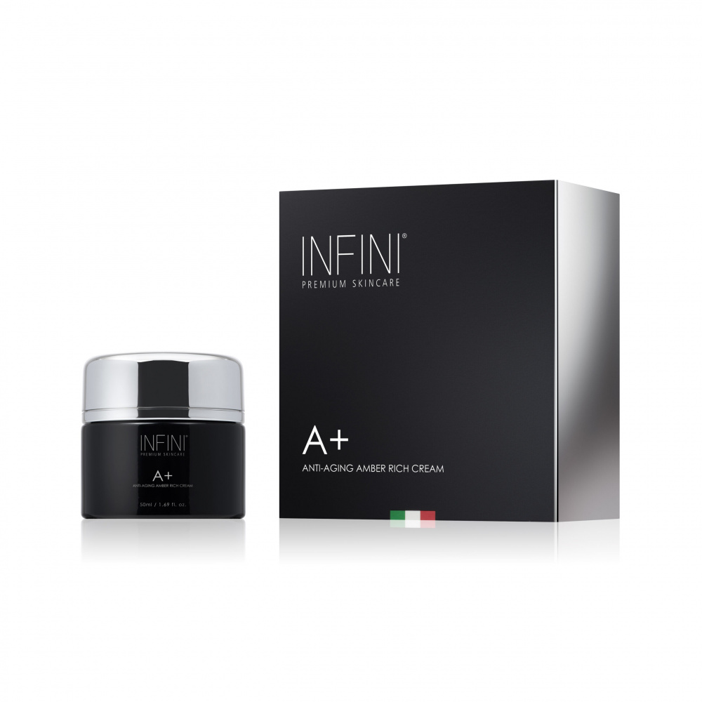 Infini A+ Anti-Aging Amber Rich Cream 50 ml. Infini A+ Omladzujúci a výživný jantárový krém