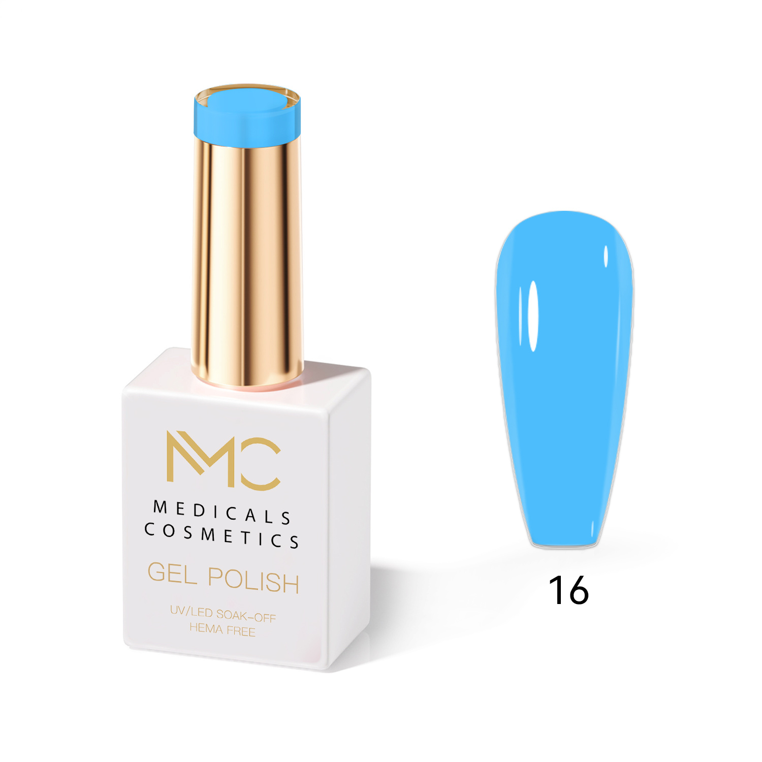 GEL POLISH HEMA FREE - PROFESSIONAL MEDICALS COSMETICS - NAILS COLOR GEL