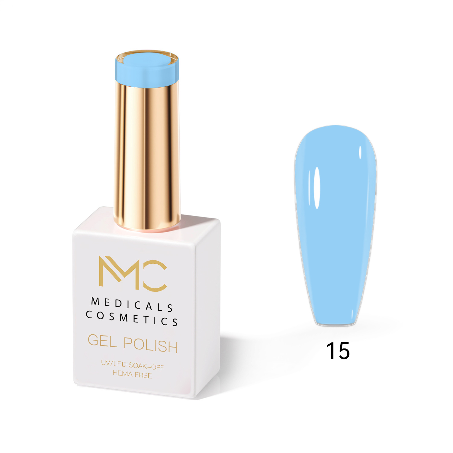 GEL POLISH HEMA FREE - PROFESSIONAL MEDICALS COSMETICS - NAILS COLOR GEL