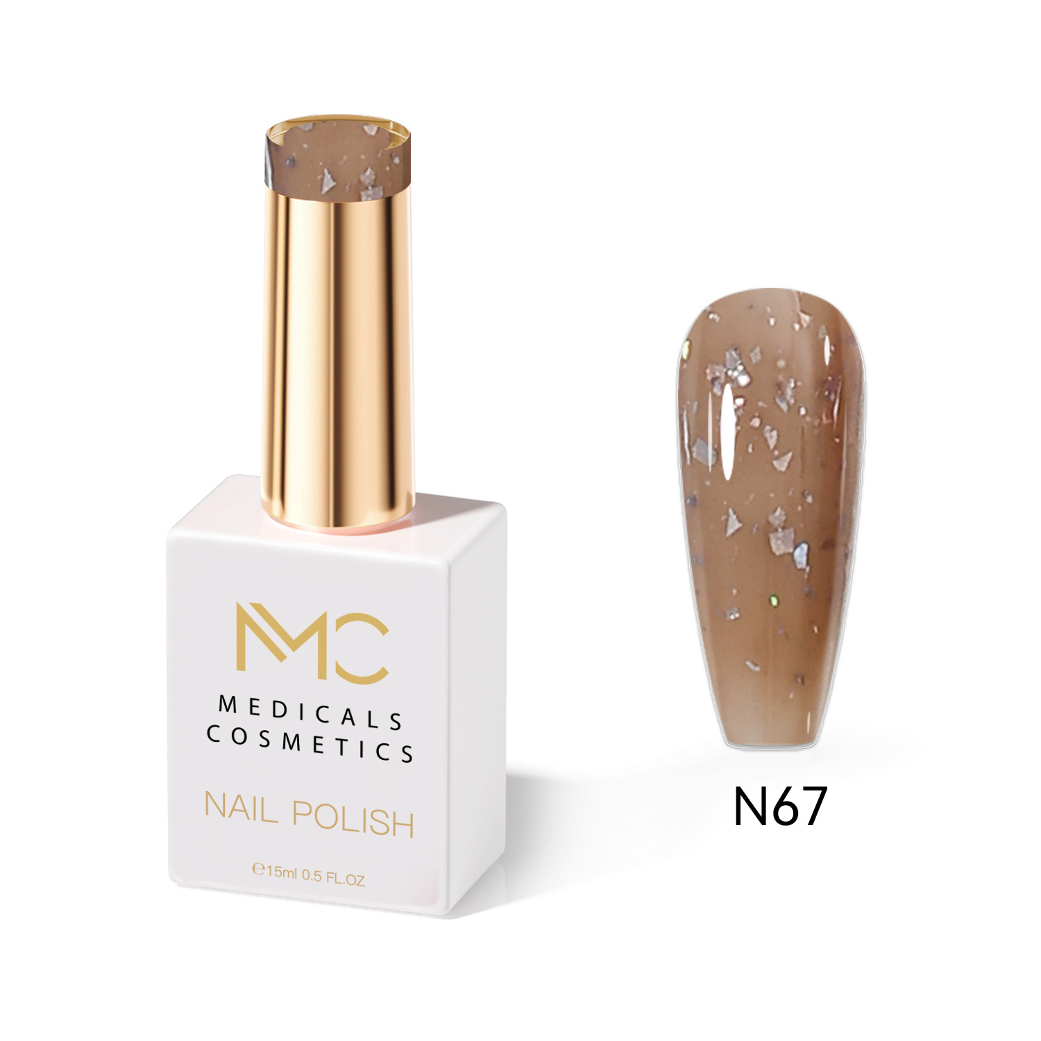 NAIL POLISH  PROFESSIONAL  MC MEDICALS COSMETICS 
MC KÖRÖMLAKK 67 - A TARTÓS HATÁSÚ ÉS LUXUSOS MEGJELENÉSŰ, IDŐTLEN ARANY SZÍNŰ KÖRMÖKRE
