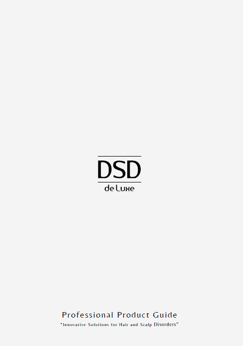 CATALOGUE DSD PRODUCT GUIDE ENG 
DSD termékkatalógus angolul