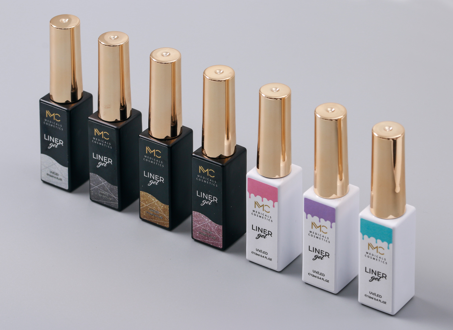 REGULAR LINER GEL 01 - PROFESSIONAL MEDICALS COSMETICS - PINK 
Erősen pigmentált UV/LED gél precíz körmödíszítéshez friss rózsaszín árnyalatban