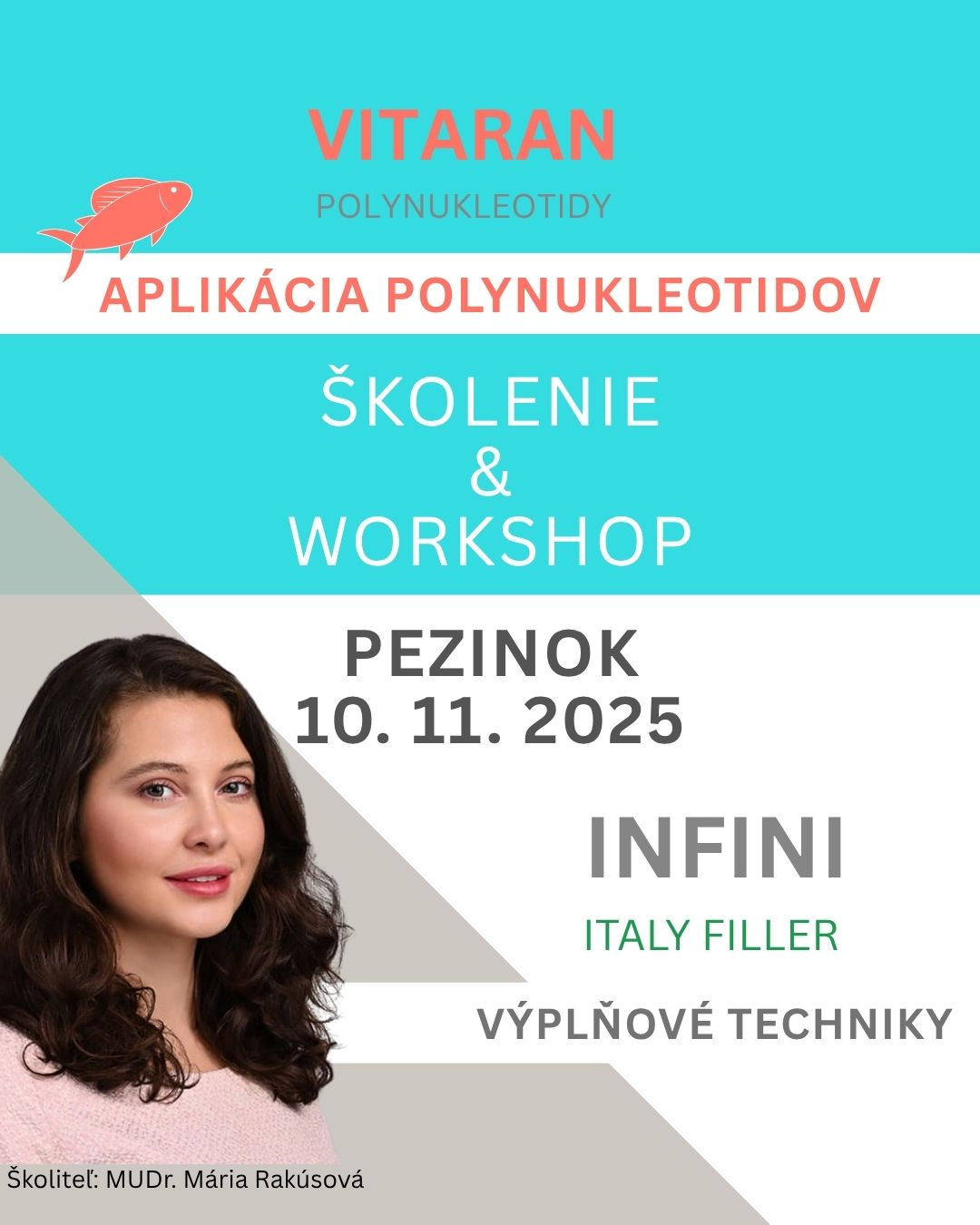 WORKSHOP POLYNUCLEOTIDES & FILLERS 
November 10. Polynukleotidok és töltési technikák képzés
