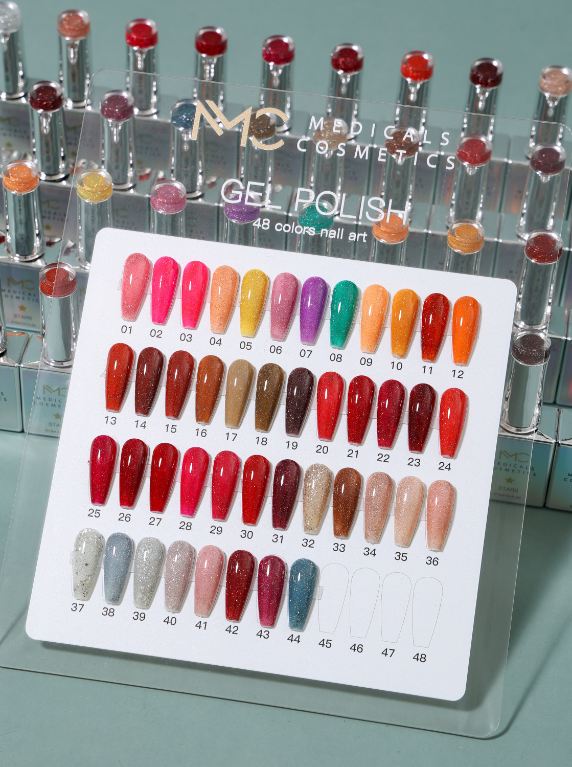 COLOR PALETTE - STARS GEL POLISH 
Színminta - Stars gél lakk körömre