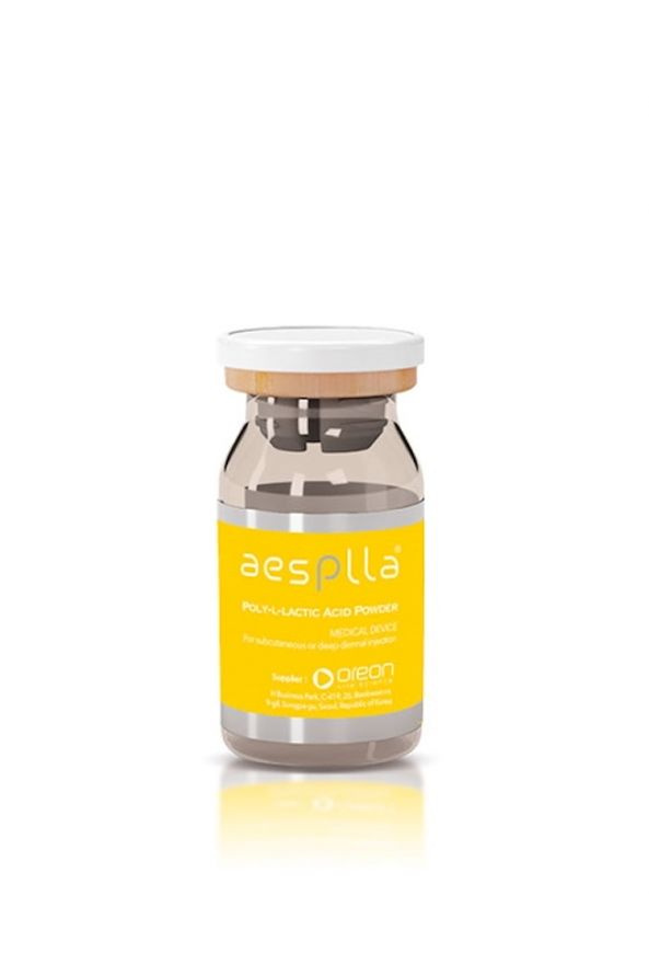 AesPLLA® ABSORBABLE PLLA DERMAL FILLER 
PLLA - Injekciózható dermális töltőanyag poli-L-tejsav (PLLA) alapon