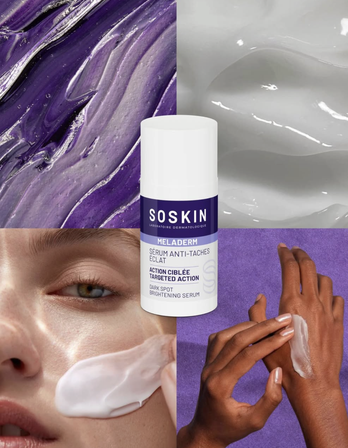 SOSKIN PARIS DARK SPOT BRIGHTENING SERUMMELADERM 
Finom világosító szérum a pigmentfoltok ellen