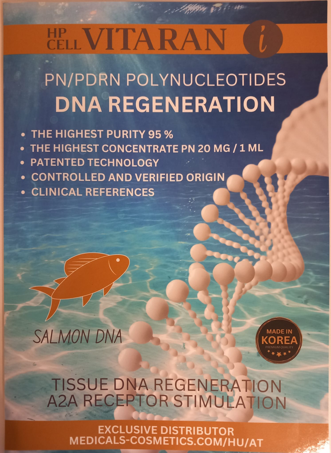 Darček Katalóg Vitaran Polynukleotidy PDRN anglicky Gift Catalogue Vitaran Polynucleotides PDRN ENG