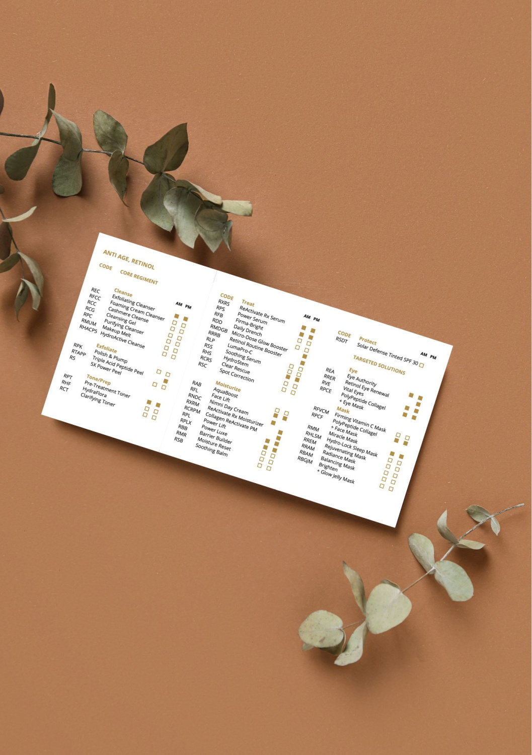 HYDROPEPTIDE CARDS 10 KS 
Kártyák ügyfeleknek - Anti Age és retinol termékek