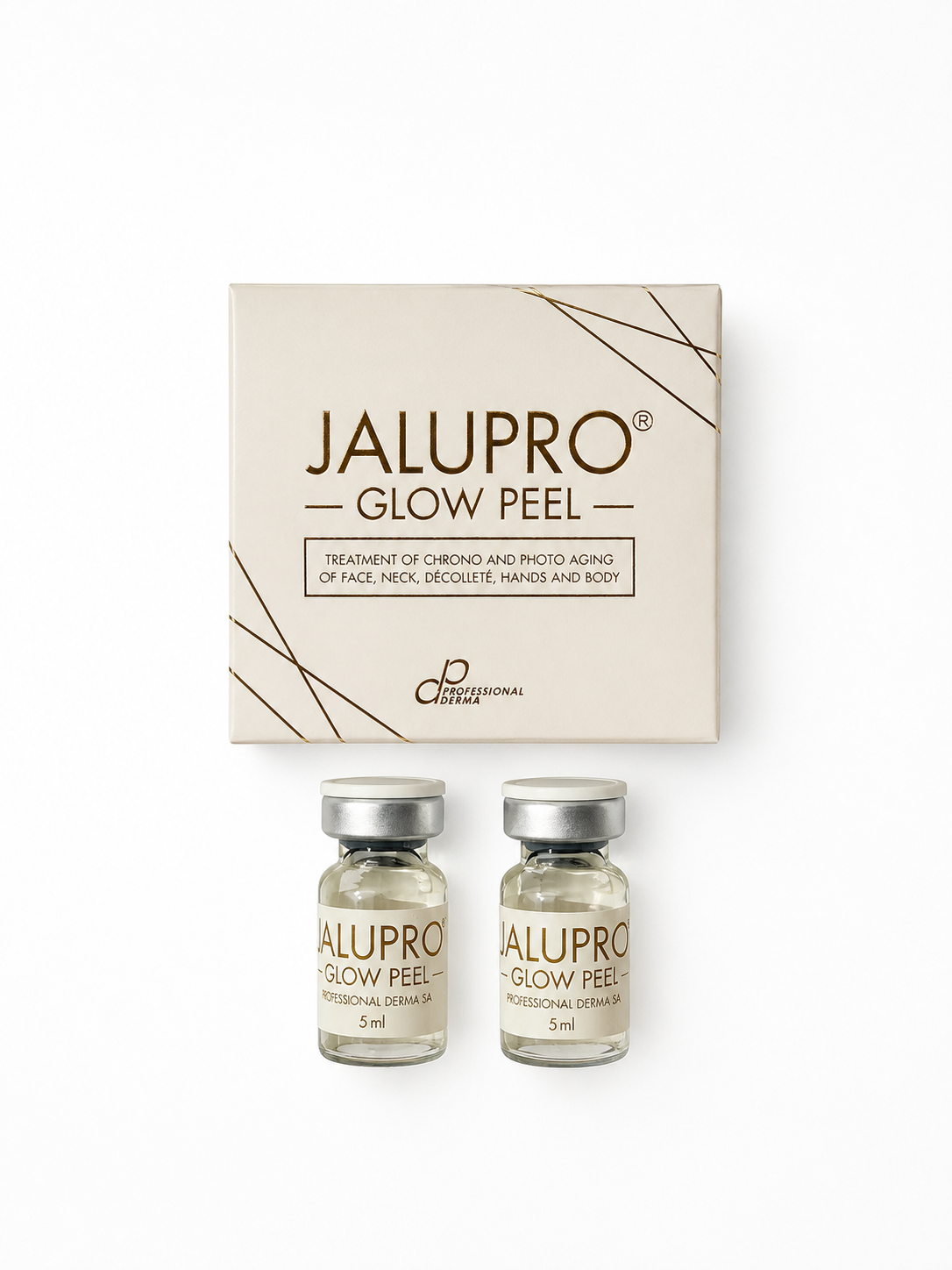 JALUPRO GLOW PEEL 1 BOX / 2 VIALS 
Anti-Age Glow Peeling TCA-val és egyben kollagén boosterként a bőr fiatalítására és feszesítésére tű nélkül.