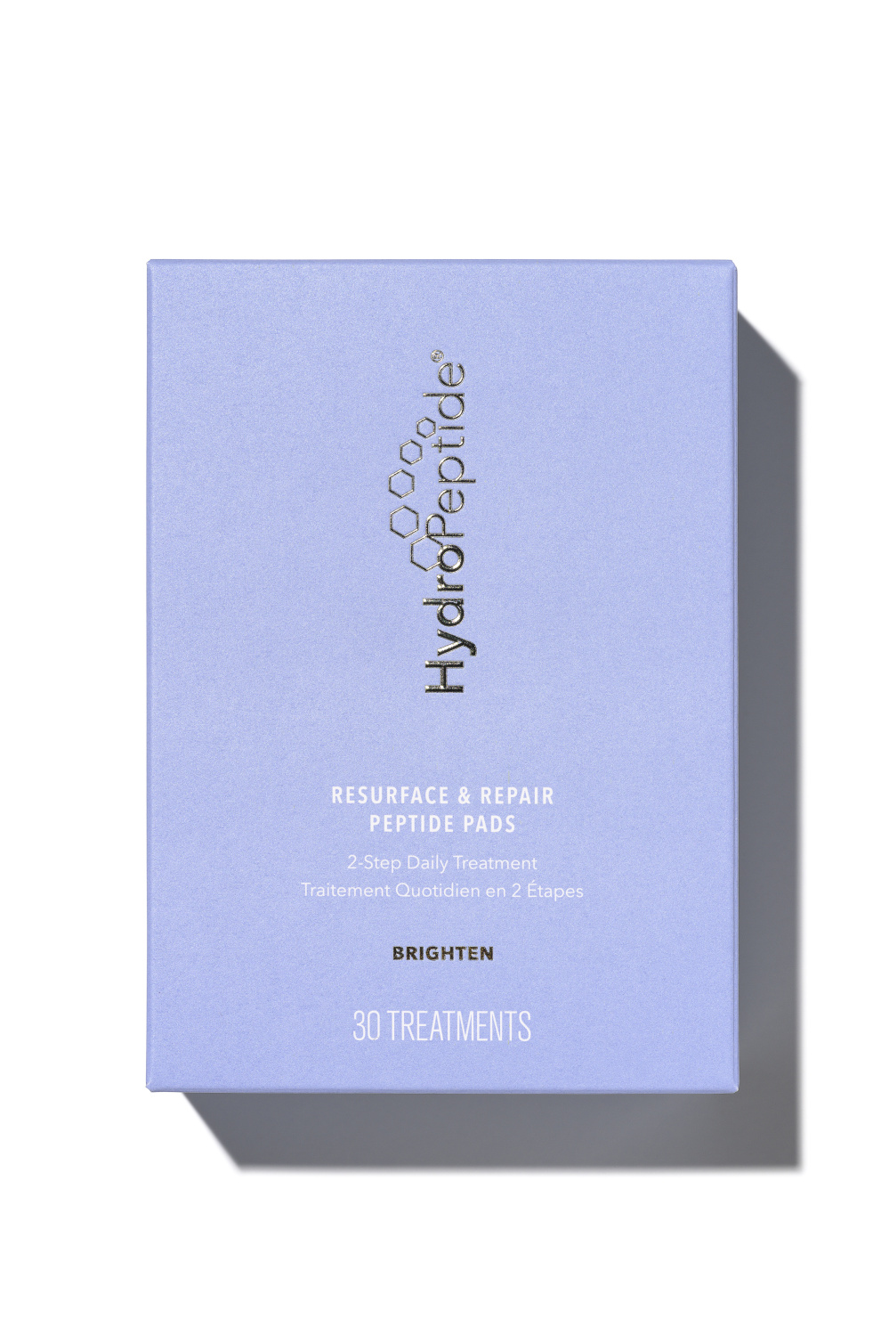 HYDROPEPTIDE RESURFACE & REPAIR PEPTIDE PADS 
Fejlett, kétszintű hámlasztó kezelés peptidekkel