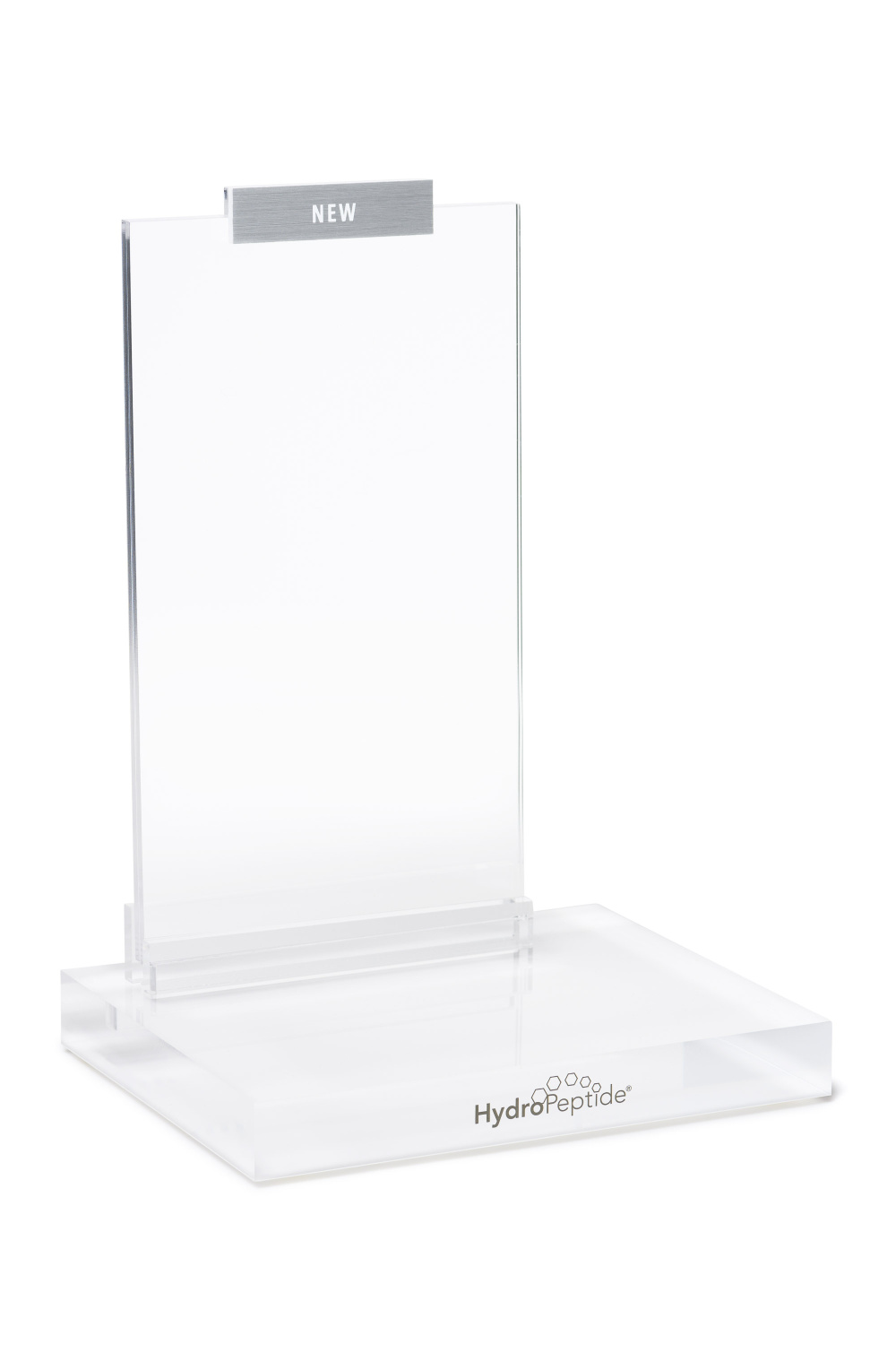 HYDROPEPTIDE PRODUCT HIGHLIGHT DISPLAY 
Prezentációs kiállítási kijelző - Product Highlight