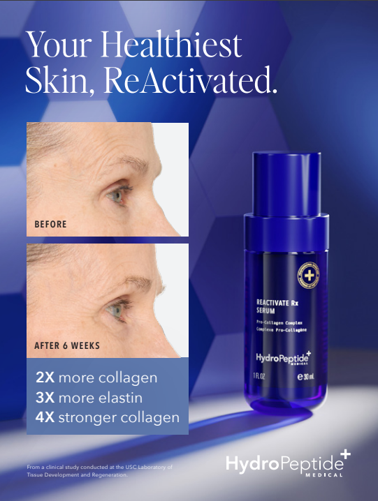 REACTIVATE RX SERUM POINT-OF-PURCHASE DISPLAY 
Reklámállvány - RX Serum