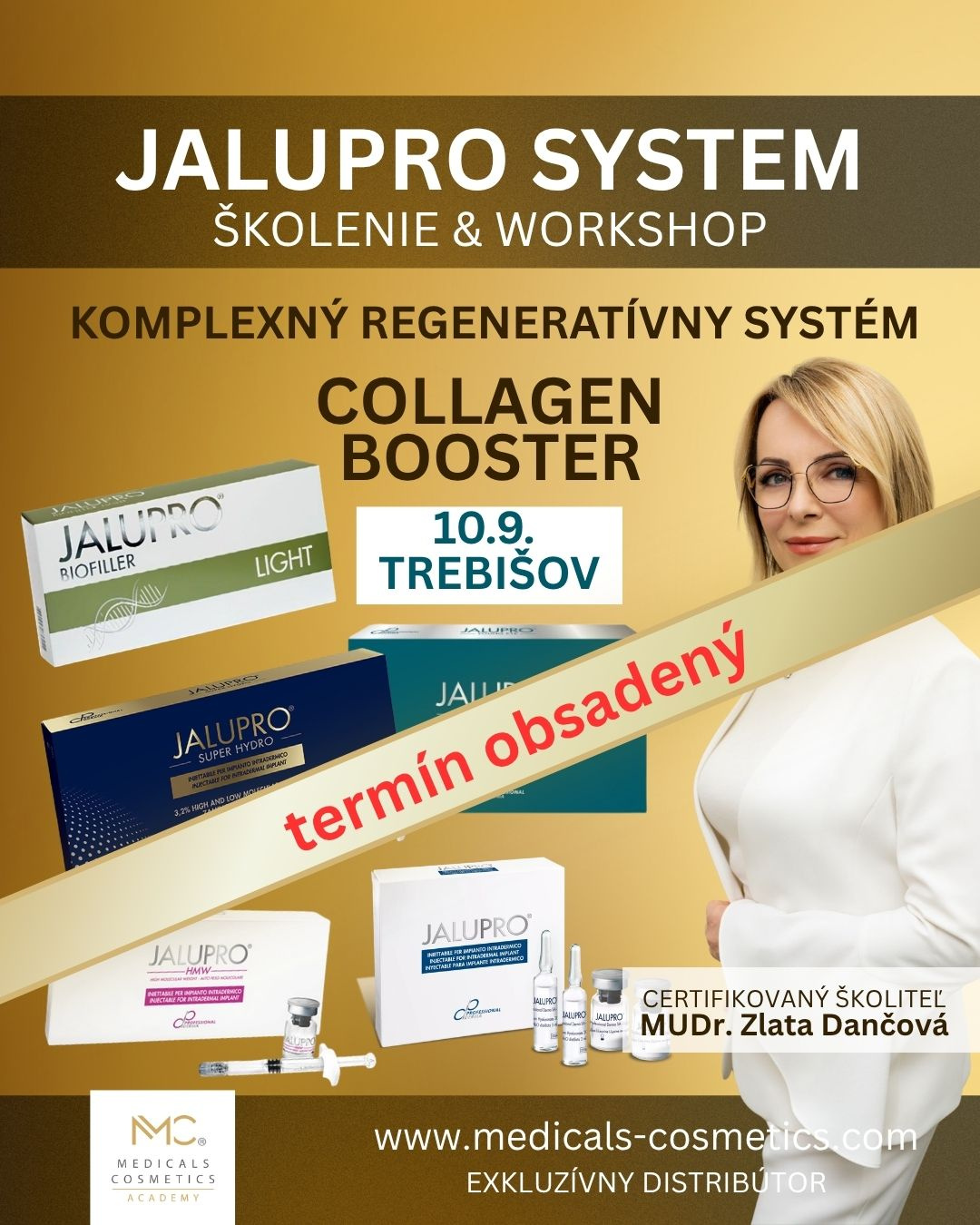 WORKSHOP JALUPRO KOMPLEXNÝ REGENERATÍVNY SYSTÉM
