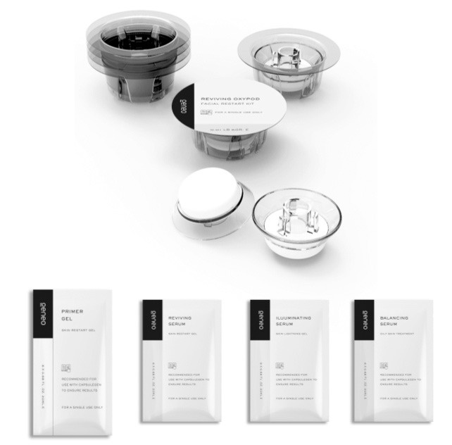 OXI SKIN CAPSULES - HYDRATE 
Oxi Skin kapszula<br>6 kezelésből álló csomag <br>Gél + Kapszula + Szérum