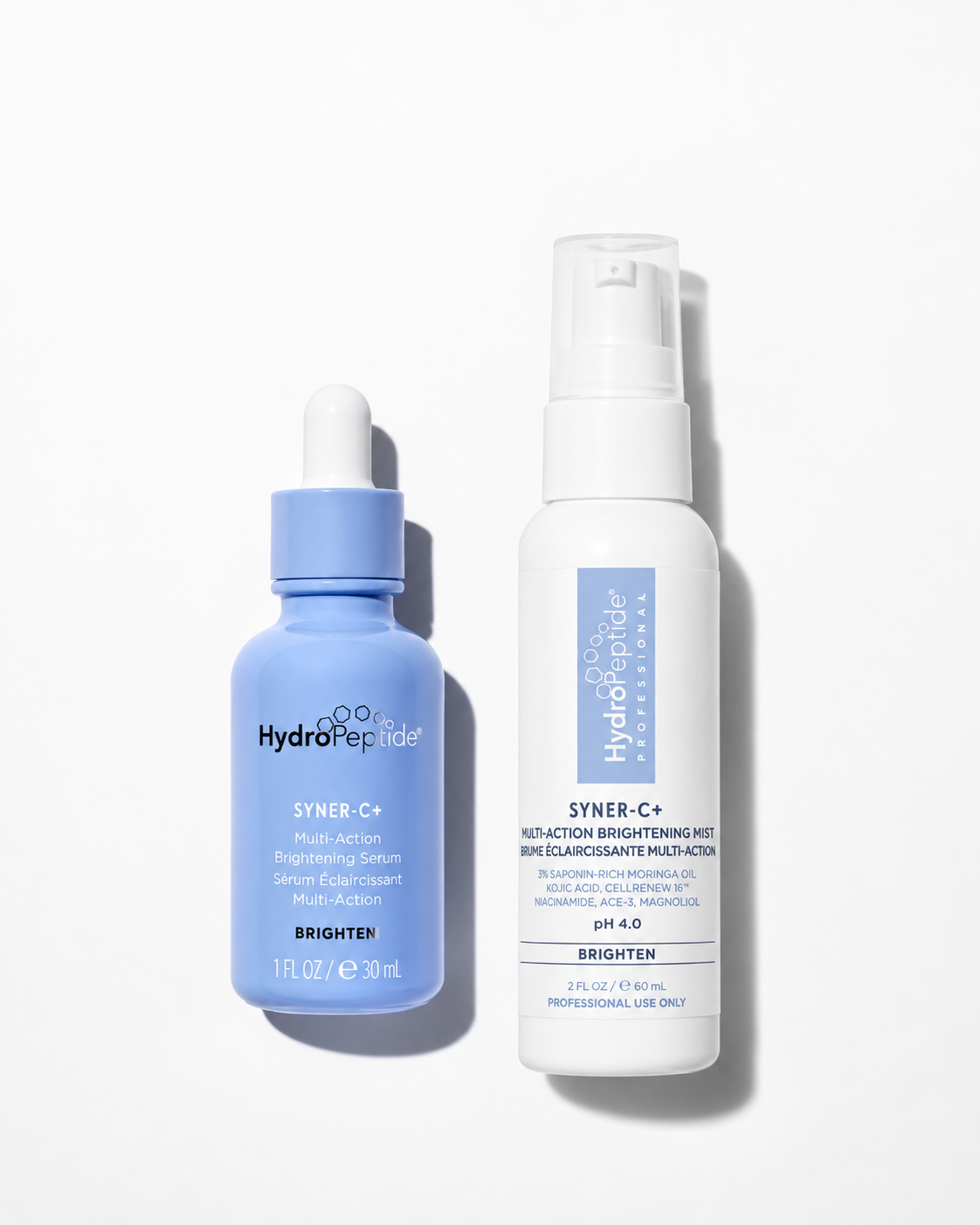 HYDROPEPTIDE SYNER-C+ MULTI-ACTION BRIGHTENING SERUM 
HP Multi-hatású derítő szérum 20% stabilizált C-vitaminnal