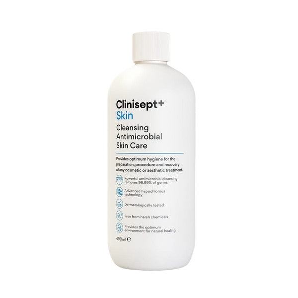 Clinisept+ Cleansing Antimicrobial Skin Care <br> Kezelés előtti fertőtlenítő 490ml