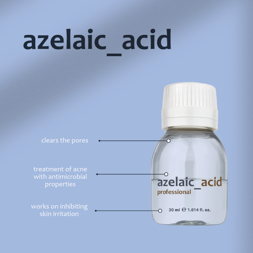 Azelainsavas oldat akne és hiperpigmentációk kezelésére <br> MC Azelaic 25% Pack