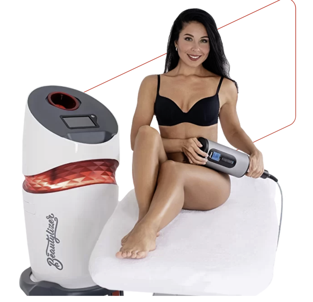 BEAUTYLIZER BODY Masážny prístroj pre redukciu celulitídy a tuku  Inteligentný body sculpting. Relaxácia a regenerácia.