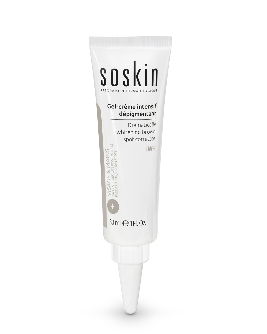 SOSKIN DRAMATICALLY WHITENING BROWN SPOT CORRECTOR 
Intenzív depigmentáló géles krém 30 ml.