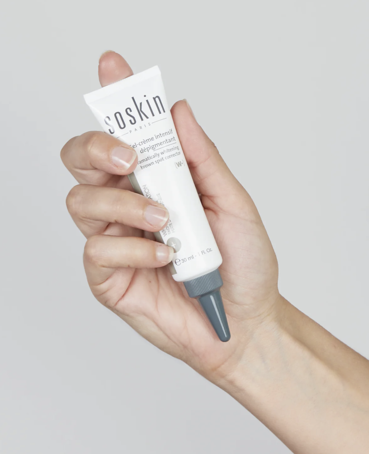 SOSKIN DRAMATICALLY WHITENING BROWN SPOT CORRECTOR 
Intenzív depigmentáló géles krém 30 ml.