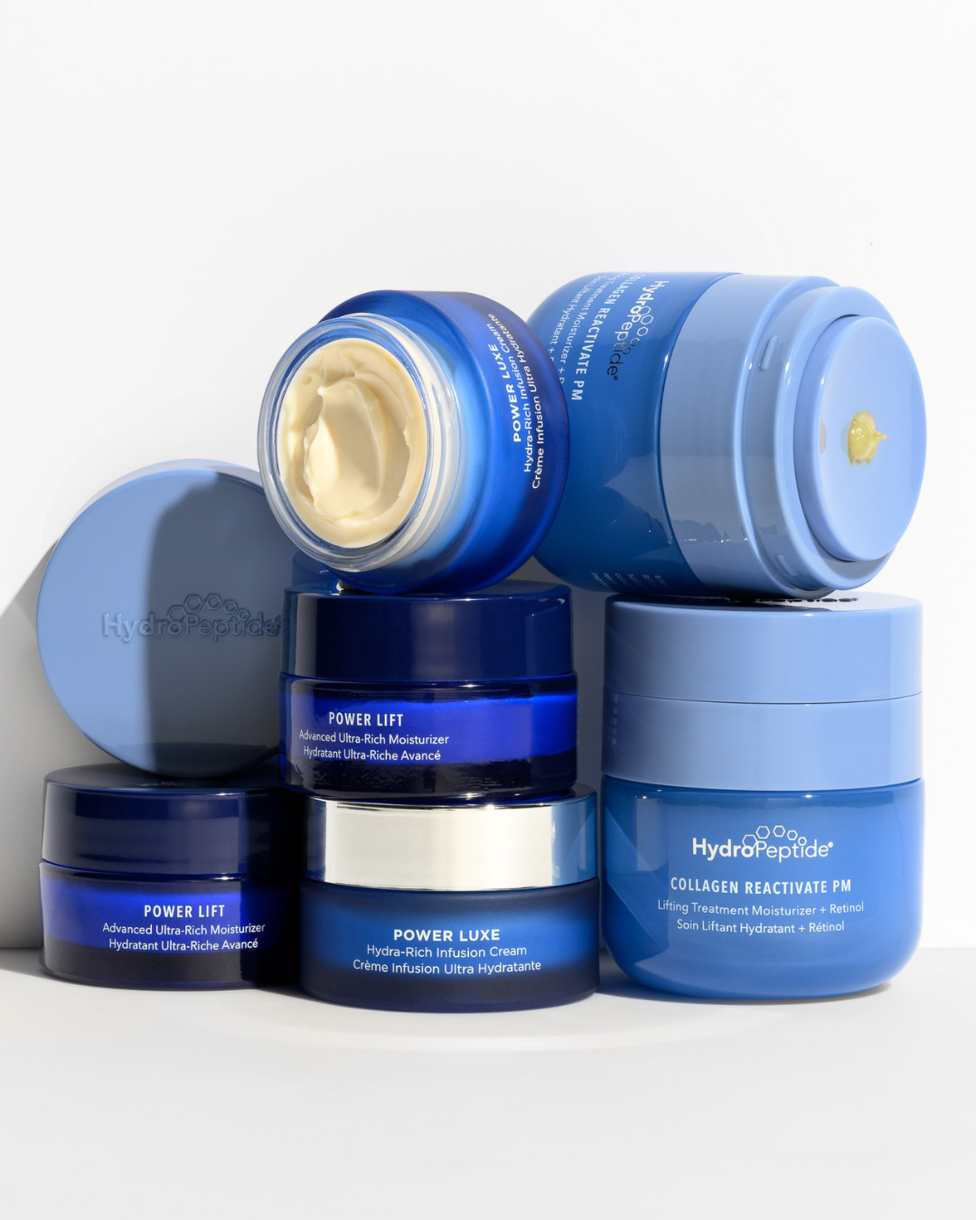 HYDROPEPTIDE POWER LUXE 
Arckrém természetes retinollal a bőr táplálásáért, feszesítéséért és hidratálásáért.